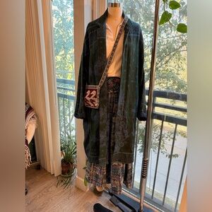 Mieko Reversible Kantha Quilt Jacket XL